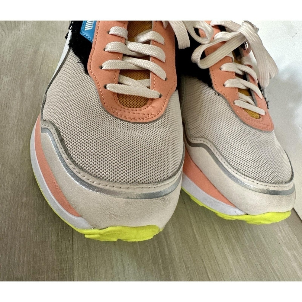 Puma Womens Cruise Rider 385518-01 White Casual Shoes Sneakers size 8.5 - Picture 4 of 10